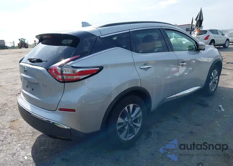 2018 Nissan Murano Sv z USA, uszkodzony, nr VIN 5N1AZ2MG5JN108353
